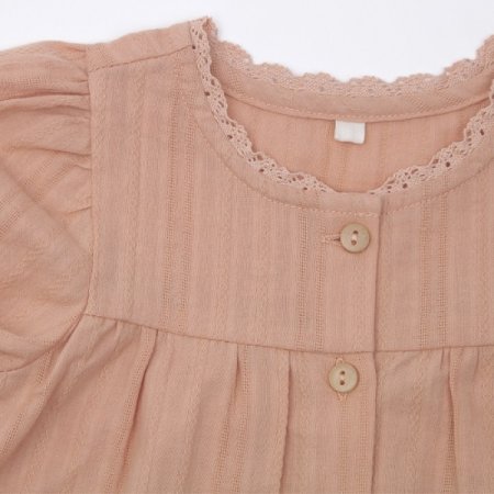 프릴소매반소원피스