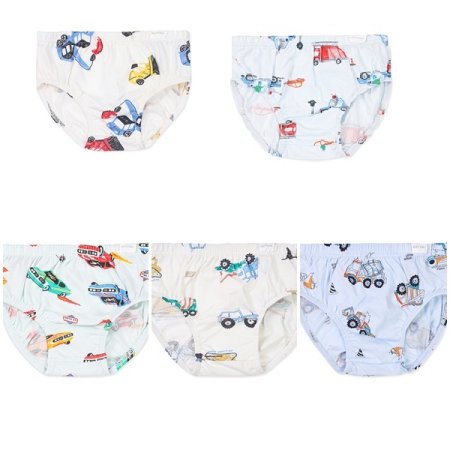 붕붕 자동차 남아팬티 4종