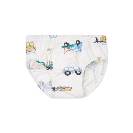 붕붕 자동차 남아팬티 4종