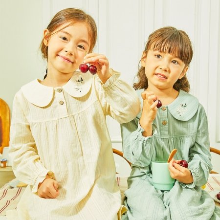 플리아베여아긴소아동원피스잠옷