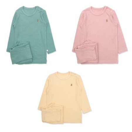 보들보들한 모달 유아내의3종