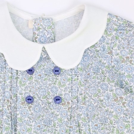 블루플라워긴소원피스