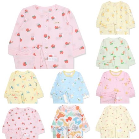 24년봄신상 면100 유아내의모음