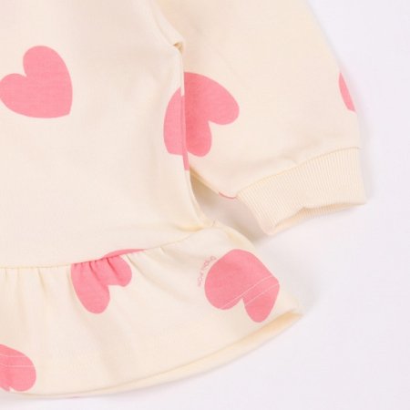 핑크하트긴소이지웨어