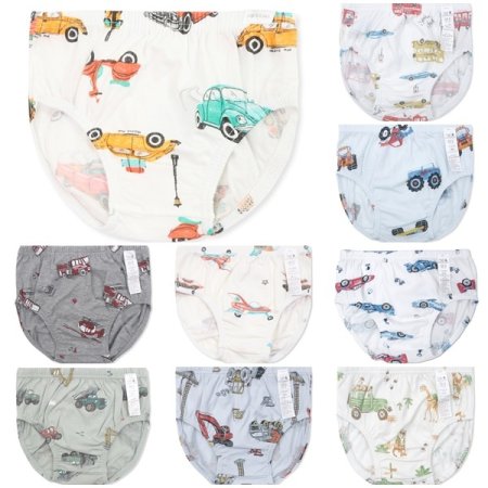 오가닉맘 MJMUUP0311_자동차 중장비시리즈 팬티 11종택1