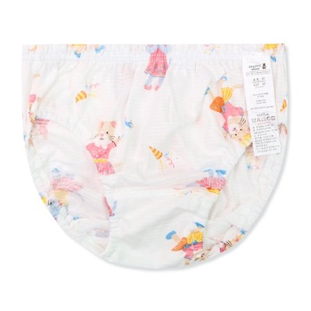 오가닉맘 MJMUUP0207_24년신상 고양이 여아팬티2종