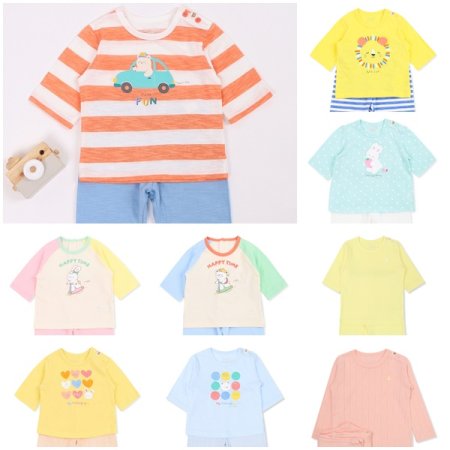 24SS 칠부 등원룩 이지웨어택 1