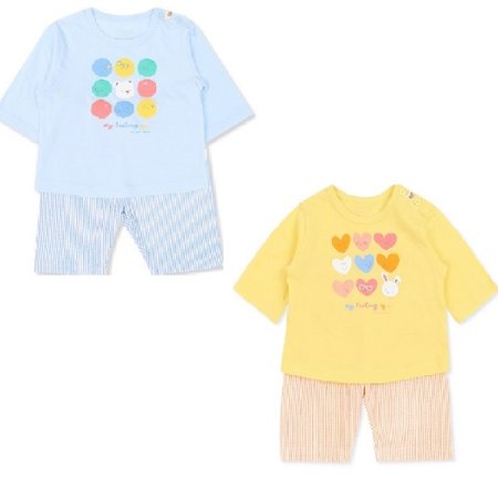 유아 스마일칠부이지웨어 2종