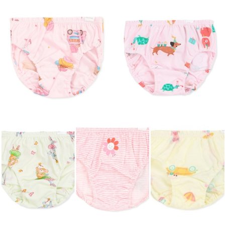 24신상 핑크공주 여아팬티5장