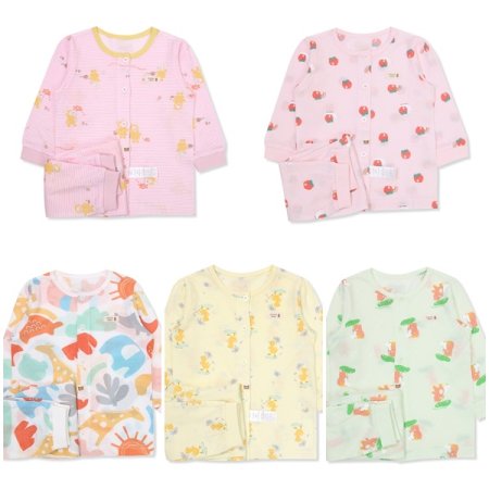 24년봄 면100% 여아내의5종 택1