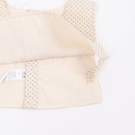 유아 그리니턱받이겸용조끼