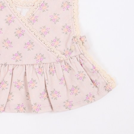 핑크니턱받이겸용조끼