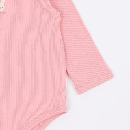 유아 핑크니긴소바디수트