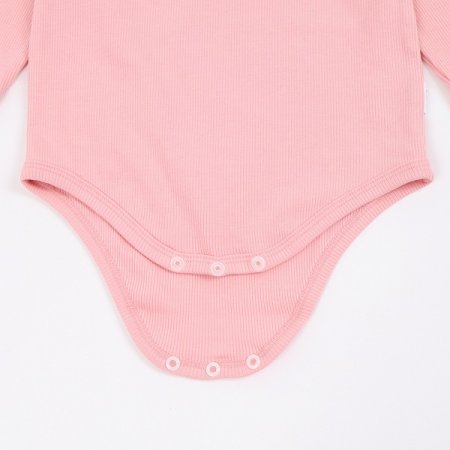 유아 핑크니긴소바디수트