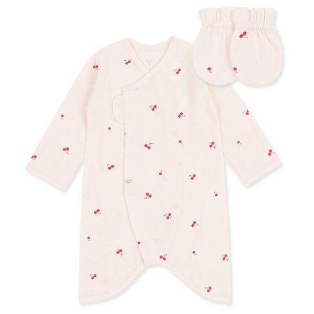 미니체리배내가운손싸개세트