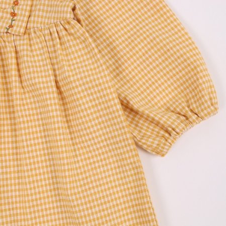 옐로첵긴소원피스