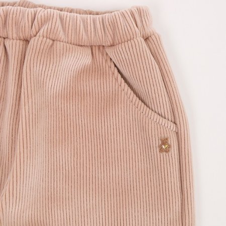 루루포근골지팬츠