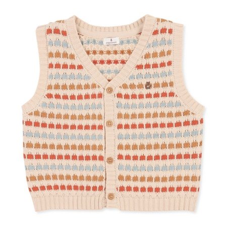 알록이자가드니트조끼