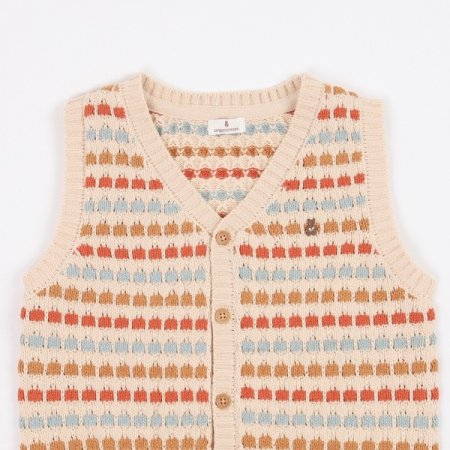 알록이자가드니트조끼