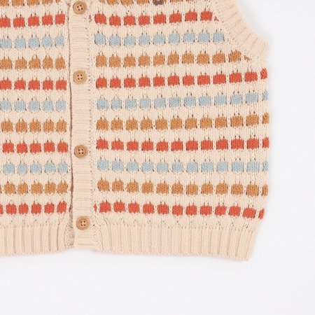 알록이자가드니트조끼