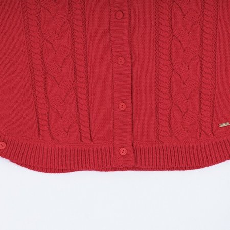 오가케이블니트망토