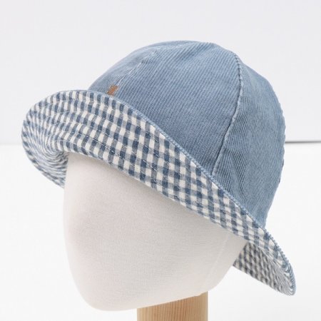 블루체리버시블모자