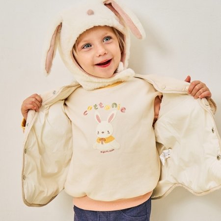 유아 꼬뜨니배색긴소 맨투맨티