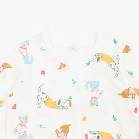 컬러도기긴소아동내의