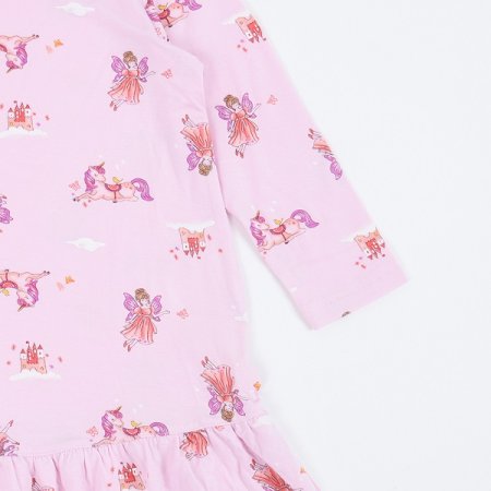 24년가을 엘프콘긴소원피스잠옷