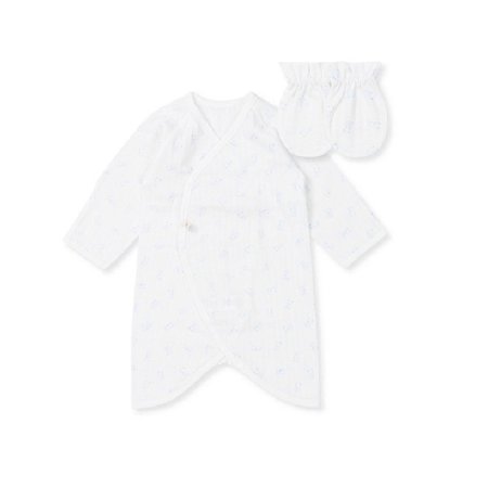 루루베어배내가운손싸개세트