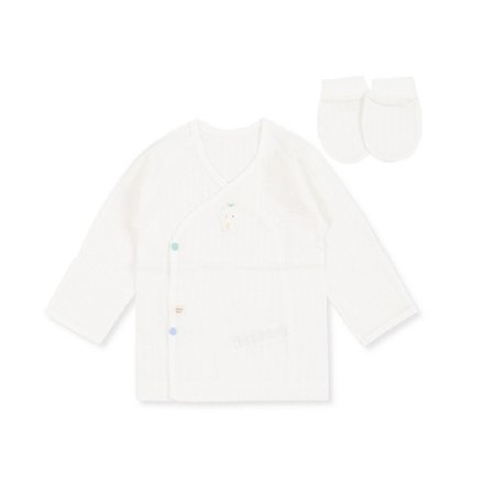 스쿠배내저고리손싸개세트