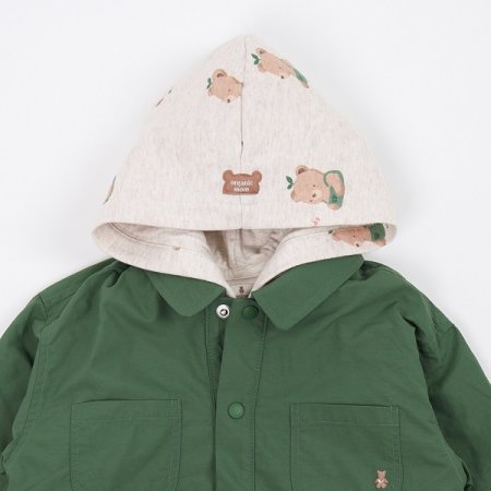 워니조끼세트화섬점퍼