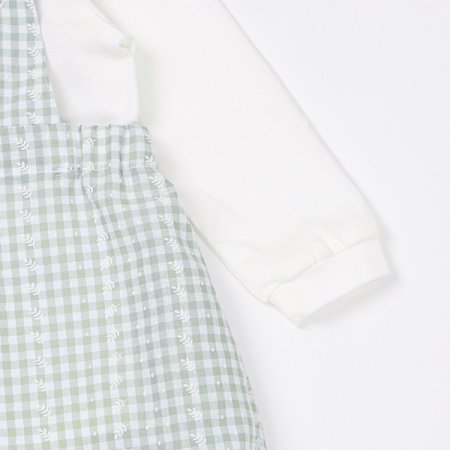 리프체크모달긴소바디수트세트