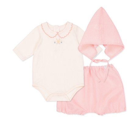 핑크체크칠부바디수트