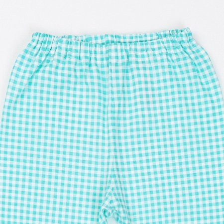 오가닉맘 민트체크워니칠부이지웨어