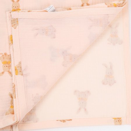 루핑래빗거즈담요