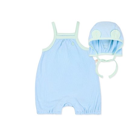 블루리브면모달끈소우주복