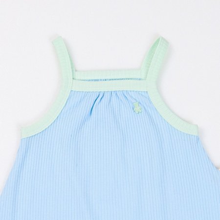 블루리브면모달끈소우주복