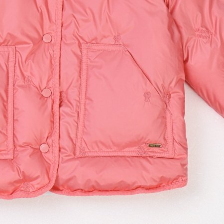 핑키로고곰웰론점퍼