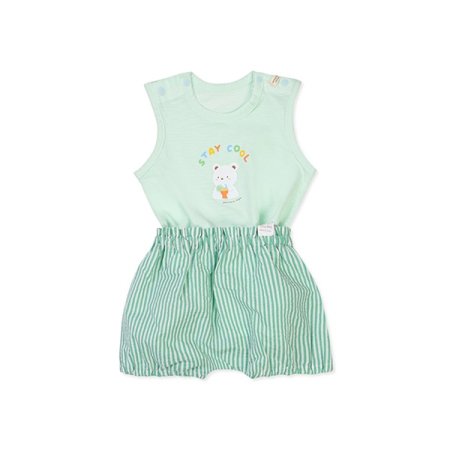 레브민소바디수트블루머세트