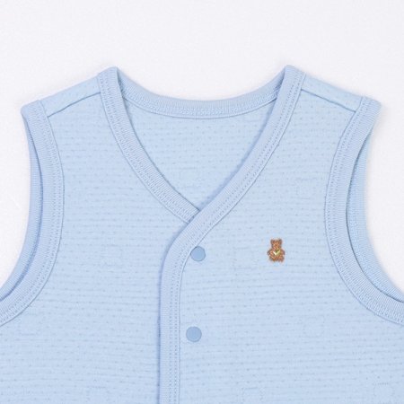 블리면모달누빔조끼