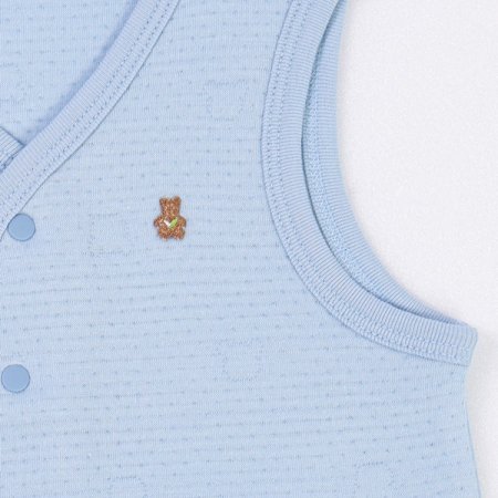 블리면모달누빔조끼