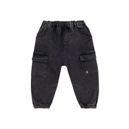 스웨기블랙데님팬츠