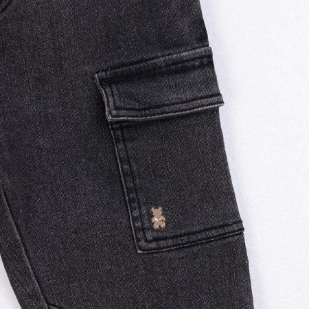 스웨기블랙데님팬츠