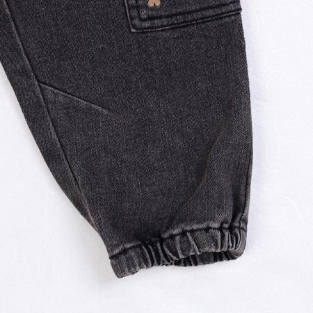 스웨기블랙데님팬츠