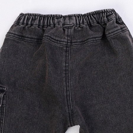 스웨기블랙데님팬츠