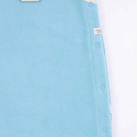 민트포근플리스수면조끼