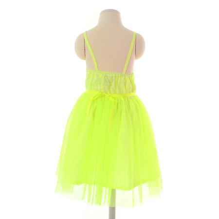 네온체크원피스