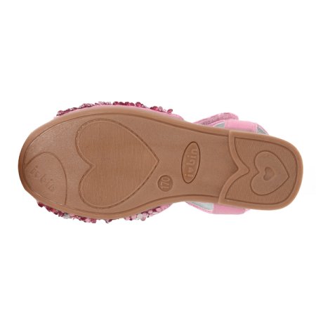 스팽글큐빅샌들