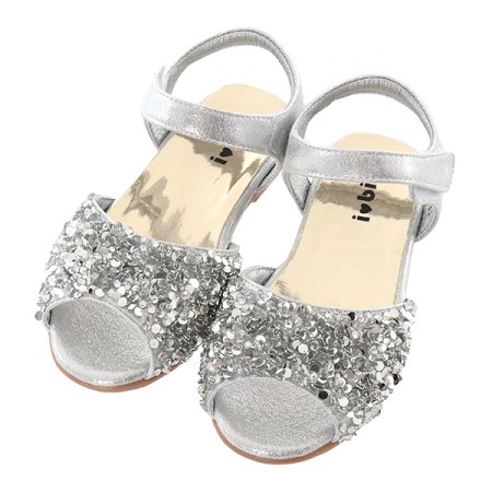 스팽글큐빅샌들